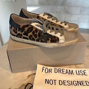 Authentic Golden Goose Classic Superstar Leopard